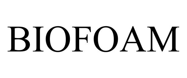 Trademark Logo BIOFOAM