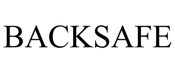 Trademark Logo BACKSAFE