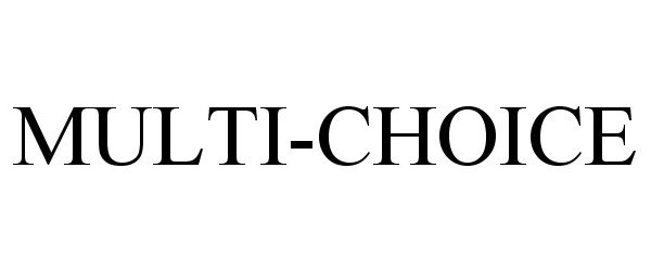 Trademark Logo MULTI-CHOICE
