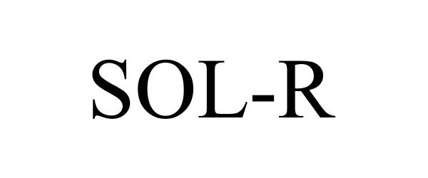 Trademark Logo SOL-R