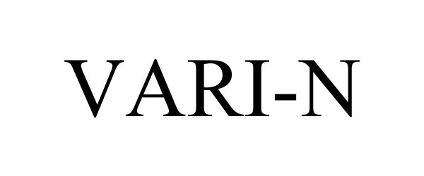 Trademark Logo VARI-N