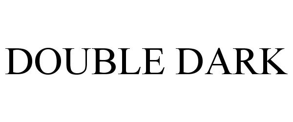 Trademark Logo DOUBLE DARK