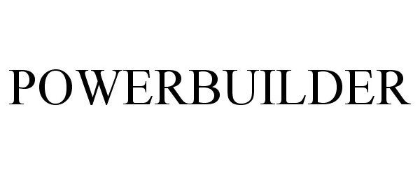 Trademark Logo POWERBUILDER
