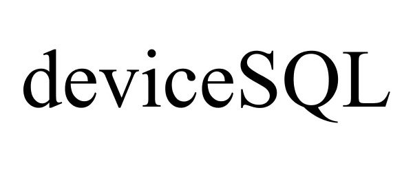 Trademark Logo DEVICESQL