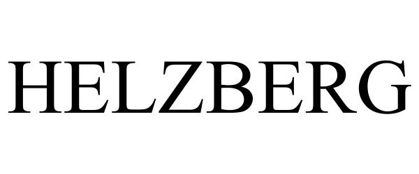 Trademark Logo HELZBERG