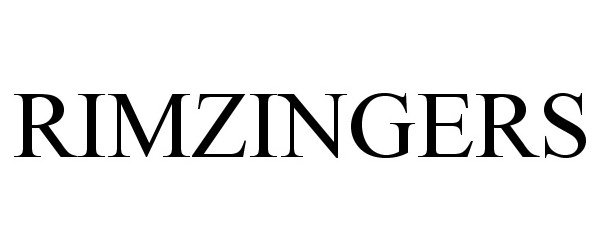 Trademark Logo RIMZINGERS