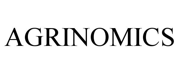 Trademark Logo AGRINOMICS