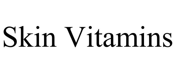 Trademark Logo SKIN VITAMINS