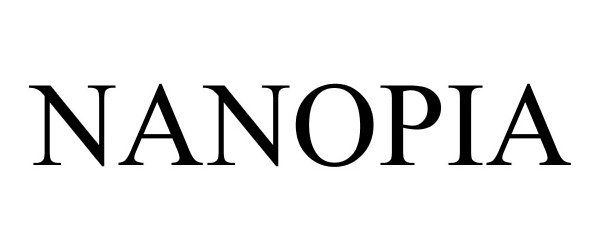 Trademark Logo NANOPIA