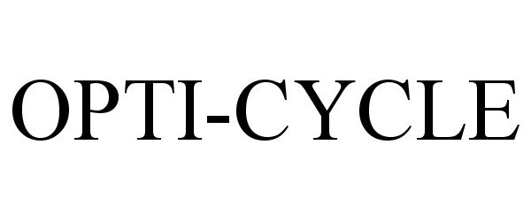  OPTI-CYCLE