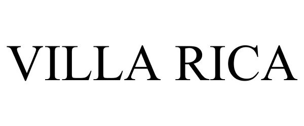 Trademark Logo VILLA RICA