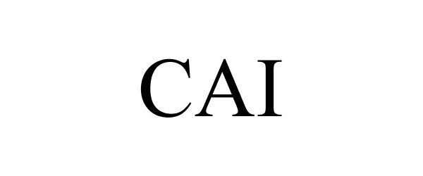 Trademark Logo CAI