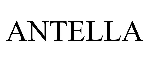 Trademark Logo ANTELLA