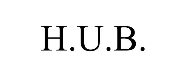 Trademark Logo H.U.B.
