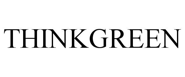 Trademark Logo THINKGREEN