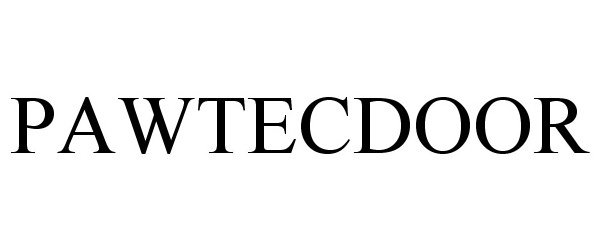 Trademark Logo PAWTECDOOR