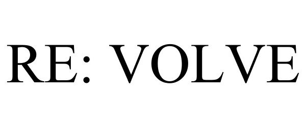 Trademark Logo RE: VOLVE