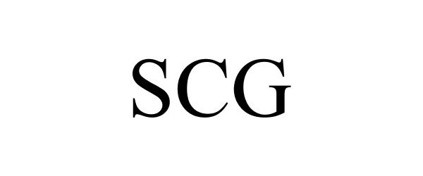 Trademark Logo SCG