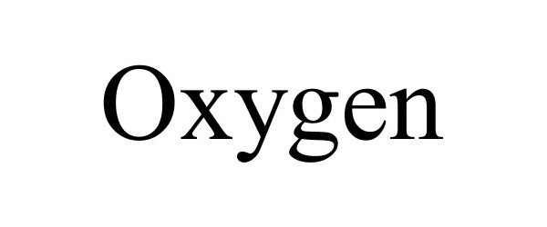 Trademark Logo OXYGEN