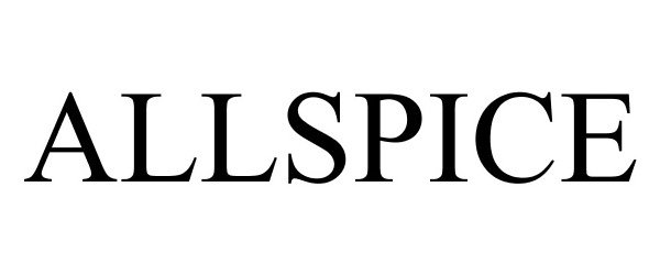Trademark Logo ALLSPICE