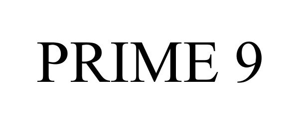 Trademark Logo PRIME 9