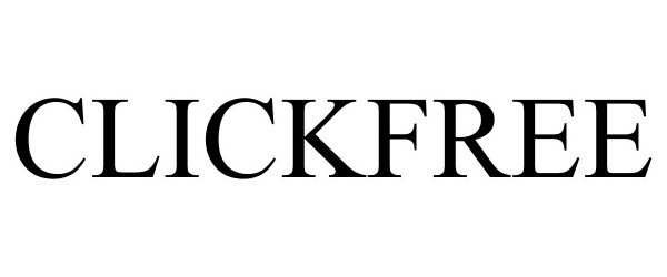 Trademark Logo CLICKFREE