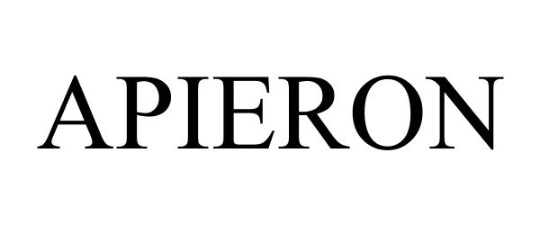 Trademark Logo APIERON