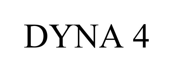 Trademark Logo DYNA 4