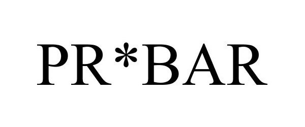 Trademark Logo PR*BAR