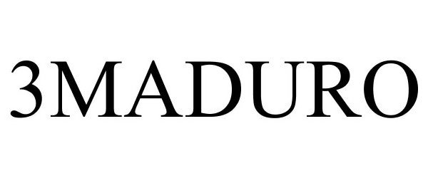Trademark Logo 3MADURO