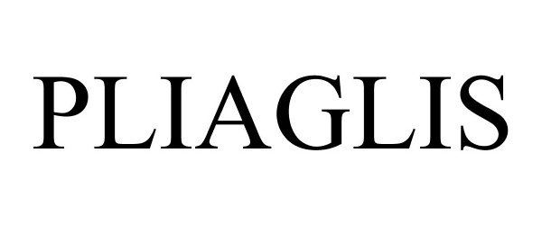 Trademark Logo PLIAGLIS