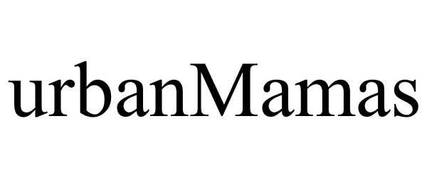 Trademark Logo URBANMAMAS