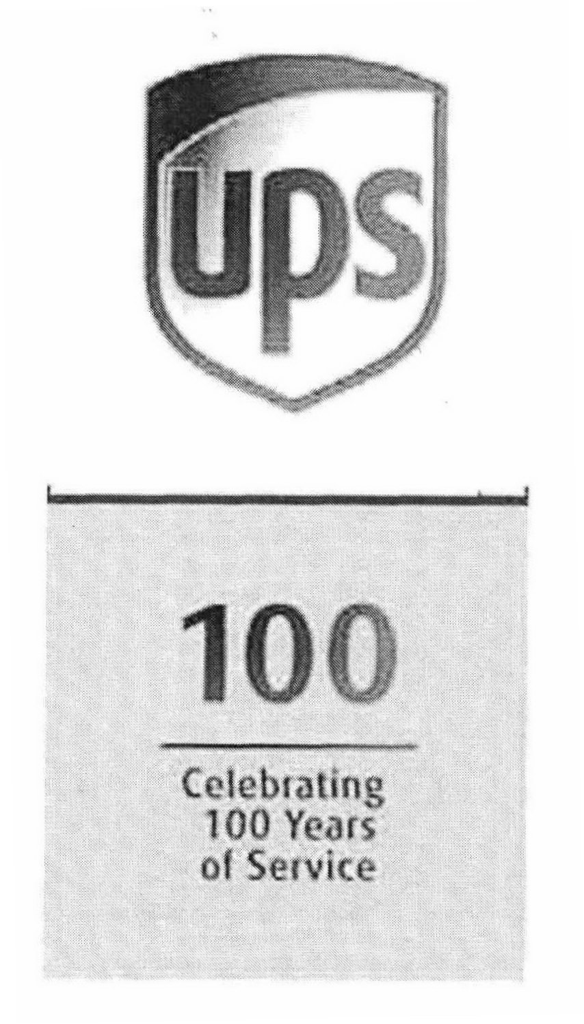  UPS 100 CELEBRATING 100 YEARS OF SERVICE