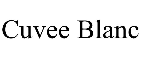 Trademark Logo CUVEE BLANC