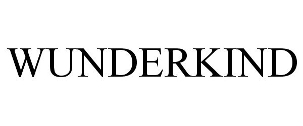 WUNDERKIND