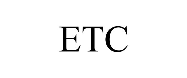 Trademark Logo ETC