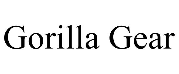 GORILLA GEAR