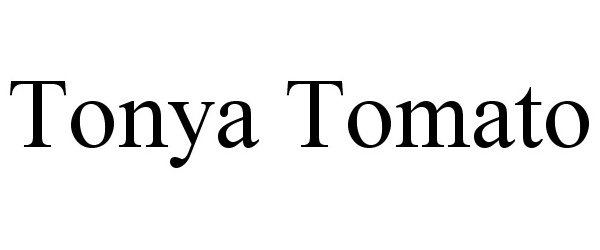  TONYA TOMATO