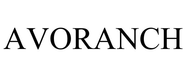 Trademark Logo AVORANCH