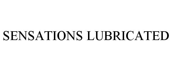  SENSATIONS LUBRICATED