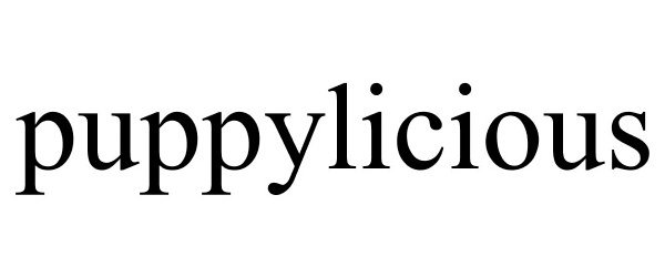 Trademark Logo PUPPYLICIOUS