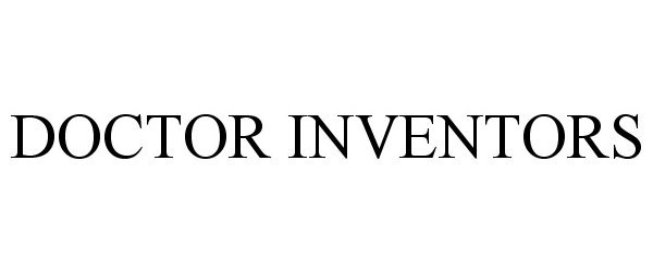 Trademark Logo DOCTOR INVENTORS