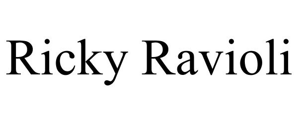 RICKY RAVIOLI