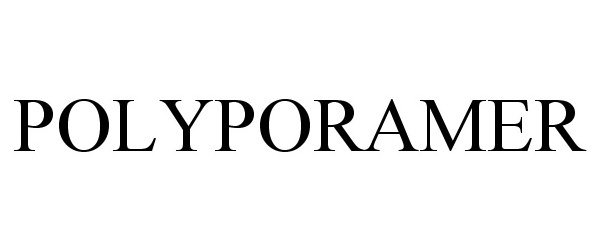 Trademark Logo POLYPORAMER