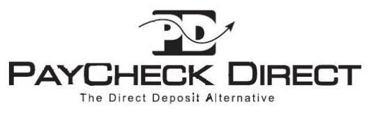  PD PAYCHECK DIRECT THE DIRECT DEPOSIT ALTERNATIVE