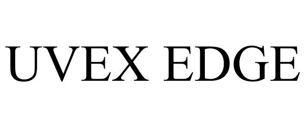 Trademark Logo UVEX EDGE
