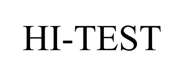 Trademark Logo HI-TEST