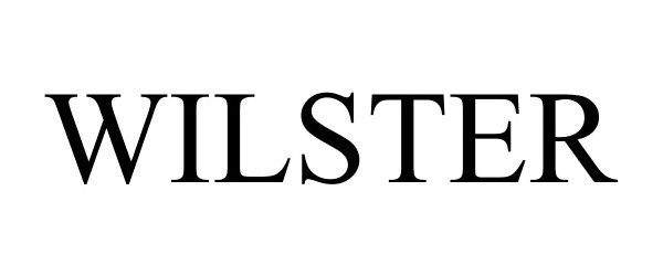 Trademark Logo WILSTER