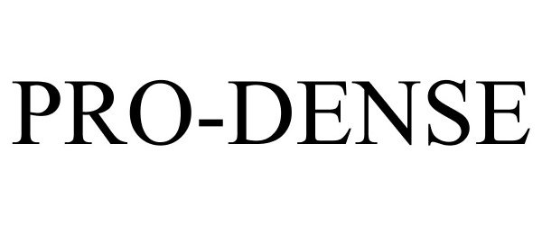 Trademark Logo PRO-DENSE