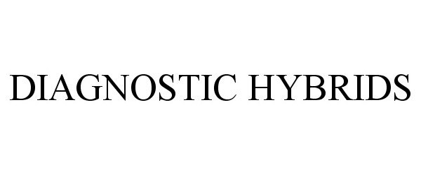  DIAGNOSTIC HYBRIDS